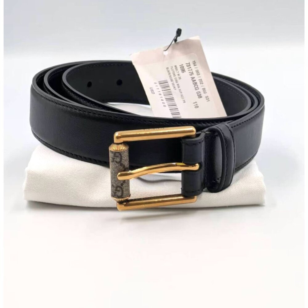 Gucci Men’s Plutone GG Rectangular Monogram Leath… - image 6